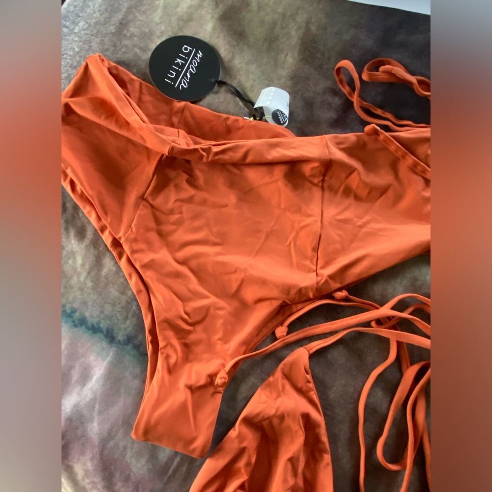 MOANA BIKINI 🧡 CINNAMON SET XL NWT/NWOT - Picture 2 of 8